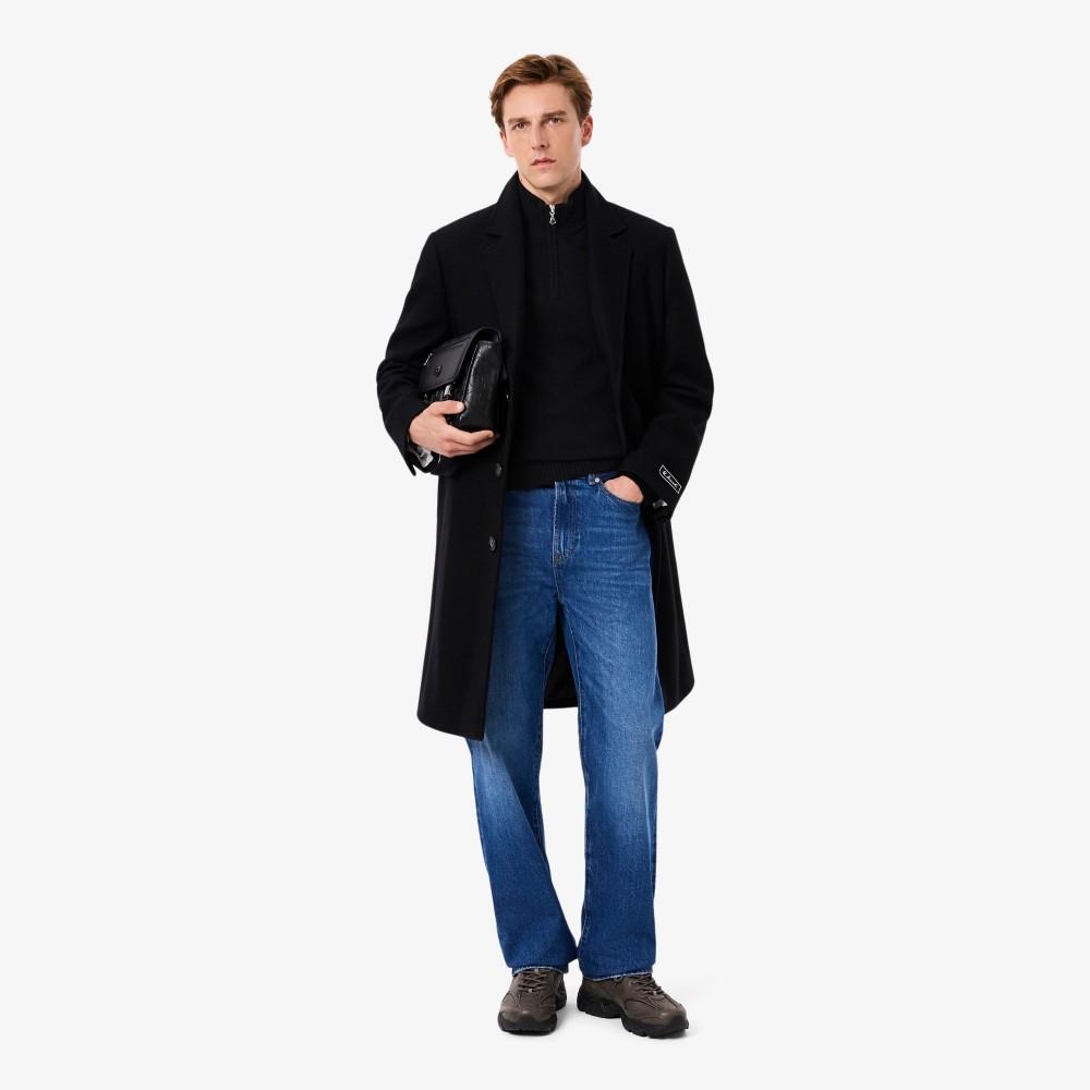 Lacoste Мужской свитер с полумолнией из смесовой шерсти AH3052-55N031