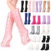 13 Styles Female Foot Length 2.2cm Accessories Long Knees Boots Hero Dolls Boot Doll Shoes Socks