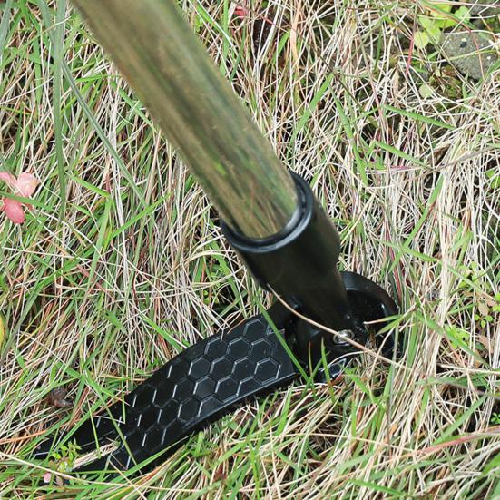 Ручной экстрактор сорняков с длинной ручкой, устойчивый к коррозии, эргономичный дизайн, регулируемый инструмент для удаления сорняков с острыми зубьями