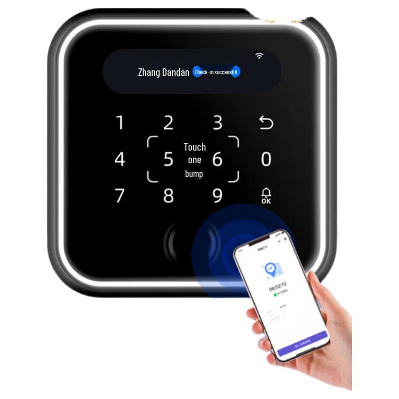 DingTalk Modian X1F Умный терминал контроля рабочего времени и доступа по отпечаткам пальцев CN вилка (адаптер в комплекте)