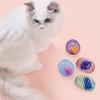 Cat Spiral Toy Colorful Fun Stretchable Pet Games Stimulating Cat Toys For Home Outdoor Play Training Exercise Mental