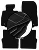Комплект велюровых напольных ковриков для: Mazda 2 III хэтчбек (2015-)