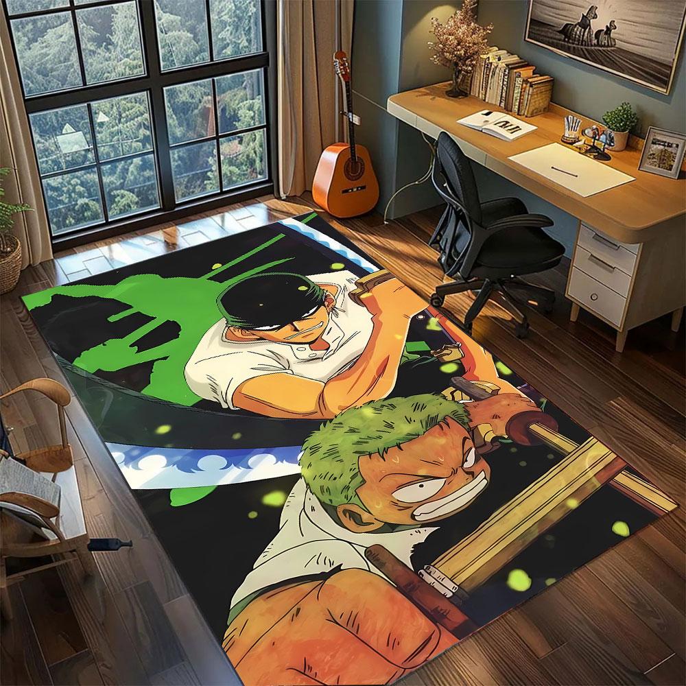 Ковер One Piece Робин Дьявольское Дитя для Гостиной Спальни Домашний Декор Круглый Кино Коврик Игровой Напольный Коврик