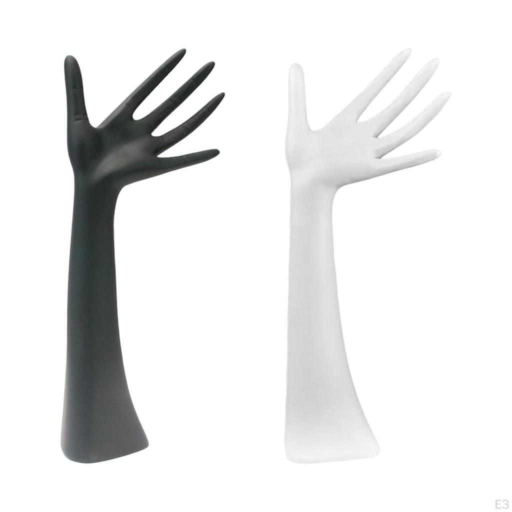 Модель руки Держатель для ювелирных изделий для пальцев Подставка из смолы Стойка для браслетов Современный женский подарок для хранения