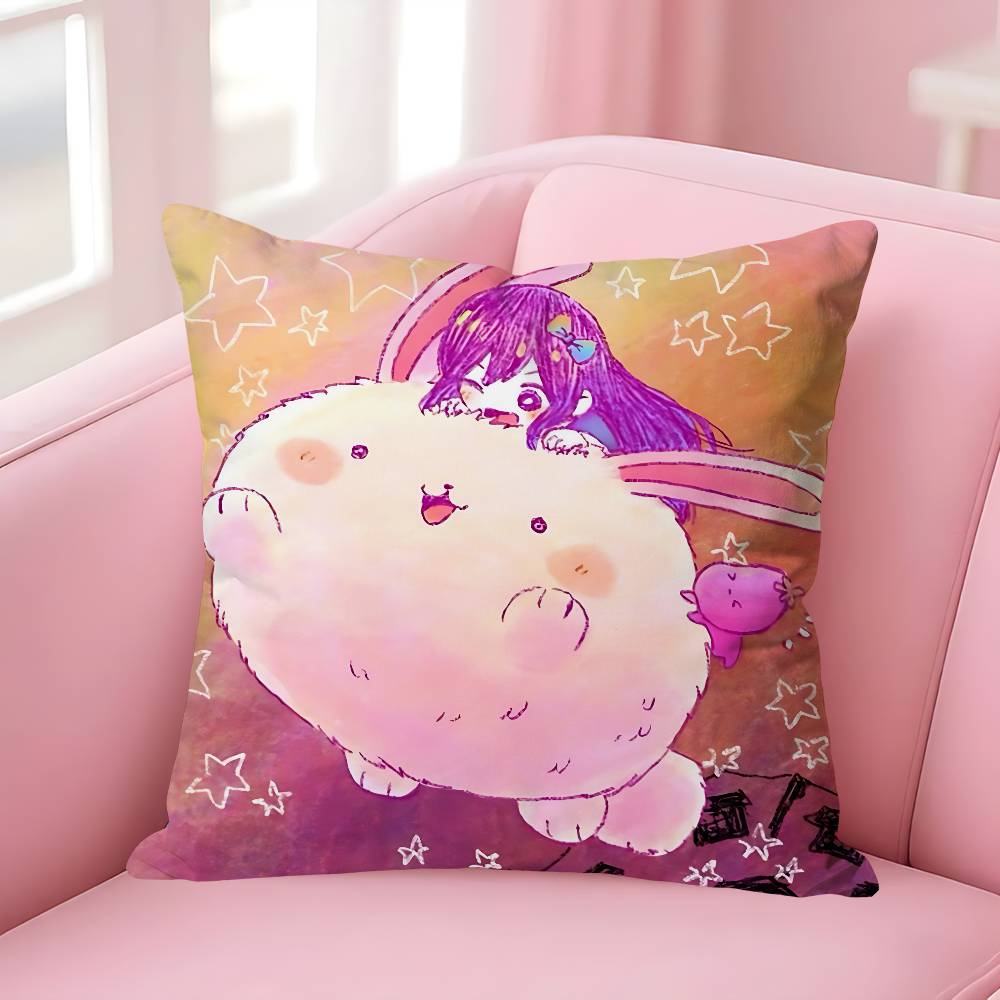 Game OOmori Pillow Cases for Bedroom Living Room Sofa Home Decor Polyester Cushion Cover with Zipper