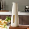 470ML Glass Oil Dispenser Light Proof Glass Visible Window Kitchen Oil Condiment Bottle Automatic Open Close with Scale