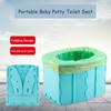 Portable Baby Potty Toilet Seat Car Outdoor Travel Camping Kids Potty Training Seat Children's Folding Potty Toilet