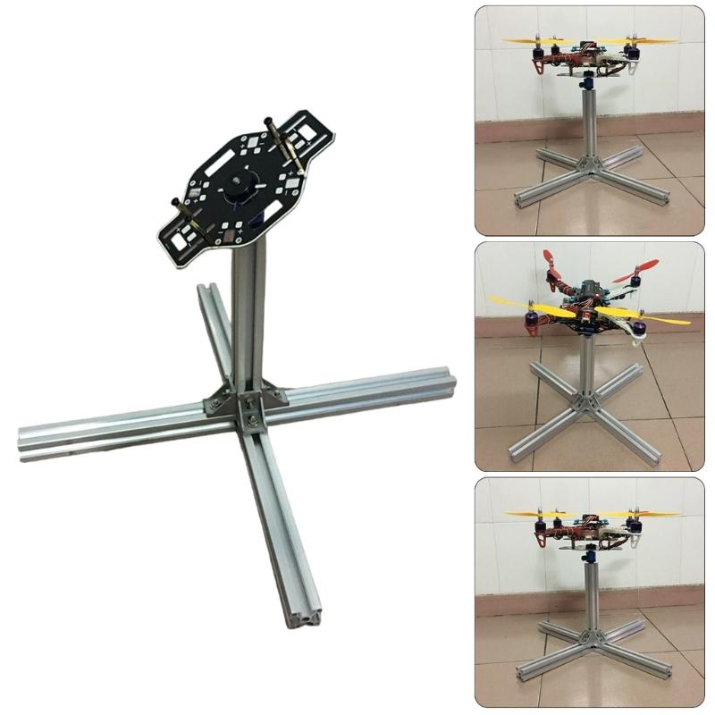 STM32 Quadcopter PID Tuning Stand Set 4-Axised Model Aircraft Gimbal PID Debugging Frame Aluminum