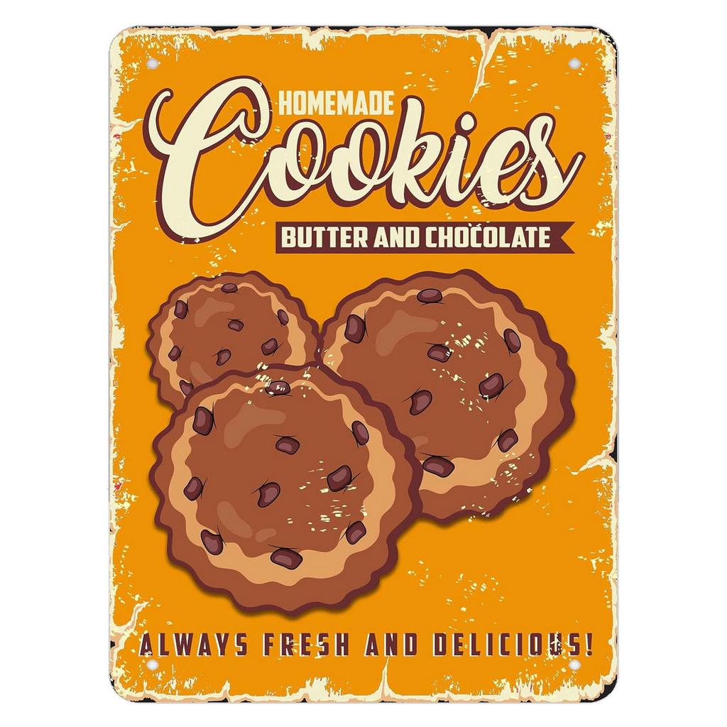 Конфеты Печенье Металлические Жестяные Таблички Настенное Украшение Табличка Винтажный Арт Постер Жестяная Картина для Мужской Пещеры Дома Кафе Сада Клуба Бара