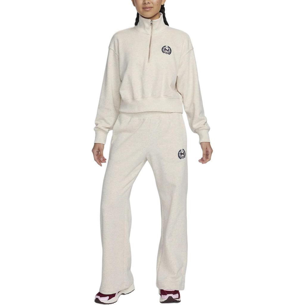 Nike Sweatshirts Women's Oat Stand Collar Moderate Regular FZ4737-141