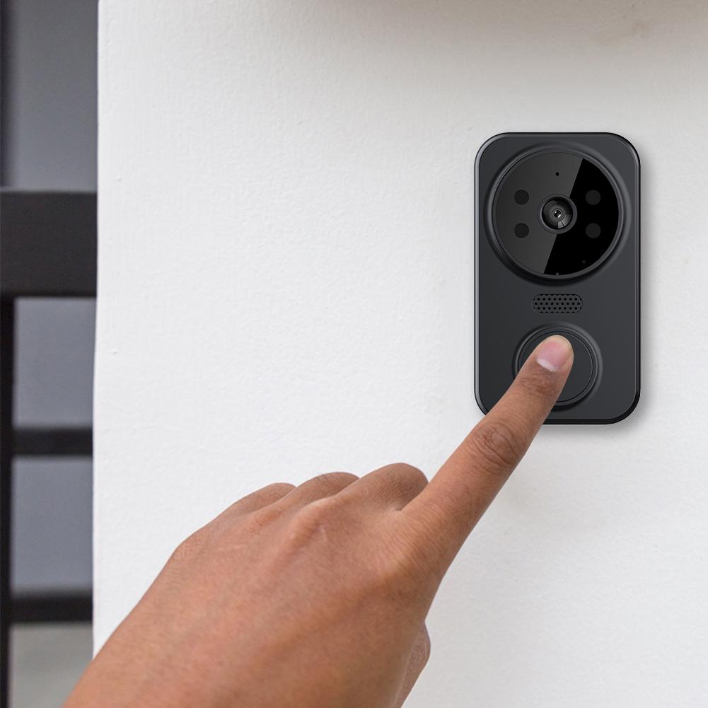 WiFi Умная Видеокамера для Дверного Звонка Двусторонняя Ночное Видение Беспроводной Визуальный Домофон Дверной Звонок Интеллектуальный Дверной Звонок Внутренний Наружный Наблюдение