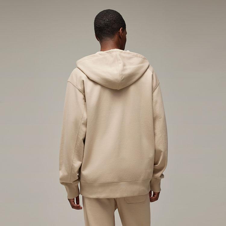 Y-3 logo-print zip-up hoodie IV5618-