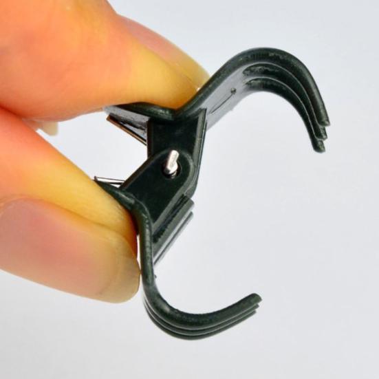 Зажимы для орхидей, садовые зажимы для поддержки растений, пластиковые зажимы для цветочных лоз для поддержки стеблей, лоз, стеблей, вьющихся растений, растущих вертикально