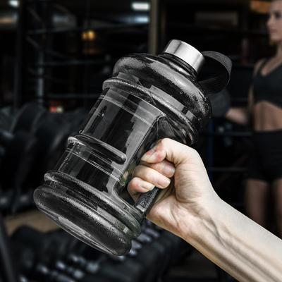 2L портативная ПЭТГ бутылка для воды большой емкости для тренировок, спортивных напитков, шейкер с ручкой для занятий в спортзале на открытом воздухе