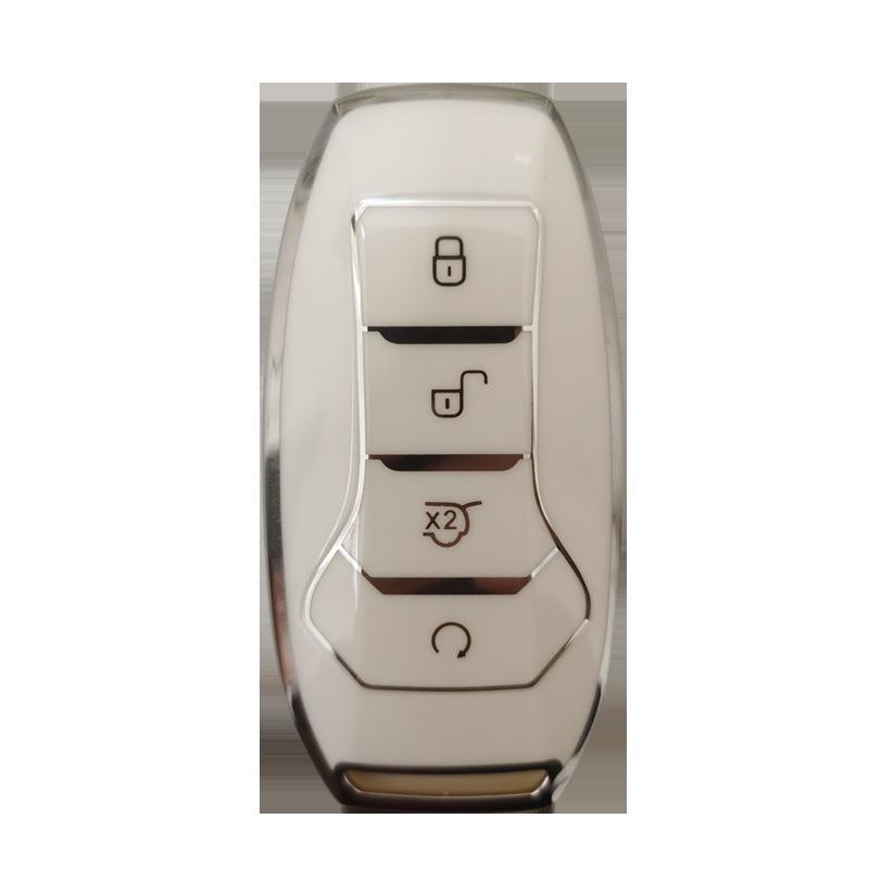 Совместимый чехол для ключа для BYD Han, Dolphin, Qin, Song Plus DMI, Yuan Pro, Tang DMI/EV, Destroyer 05 Пряжка