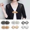 1 пара ретро ювелирных аксессуаров, пряжка из сплава, булавка для кардигана с кристаллами, зажимы для кардигана, пуговицы со стразами