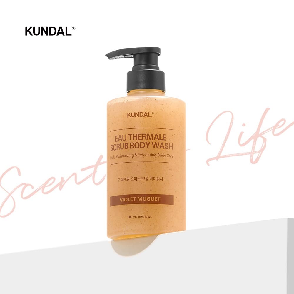 Eau Thermale Spa Scrub Body Wash Фиолетовый Ландыш 500 мл [KUNDAL Official]