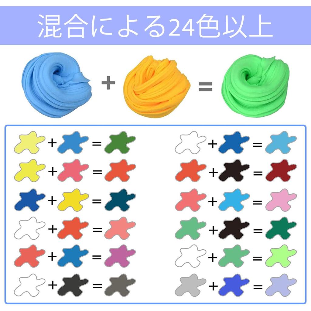 Ultra-Lightweight Clay Set with 24 Colors, DIY Toy and Tools Included, Birthday Gift for Boys and Girls, Ages 6 and Up