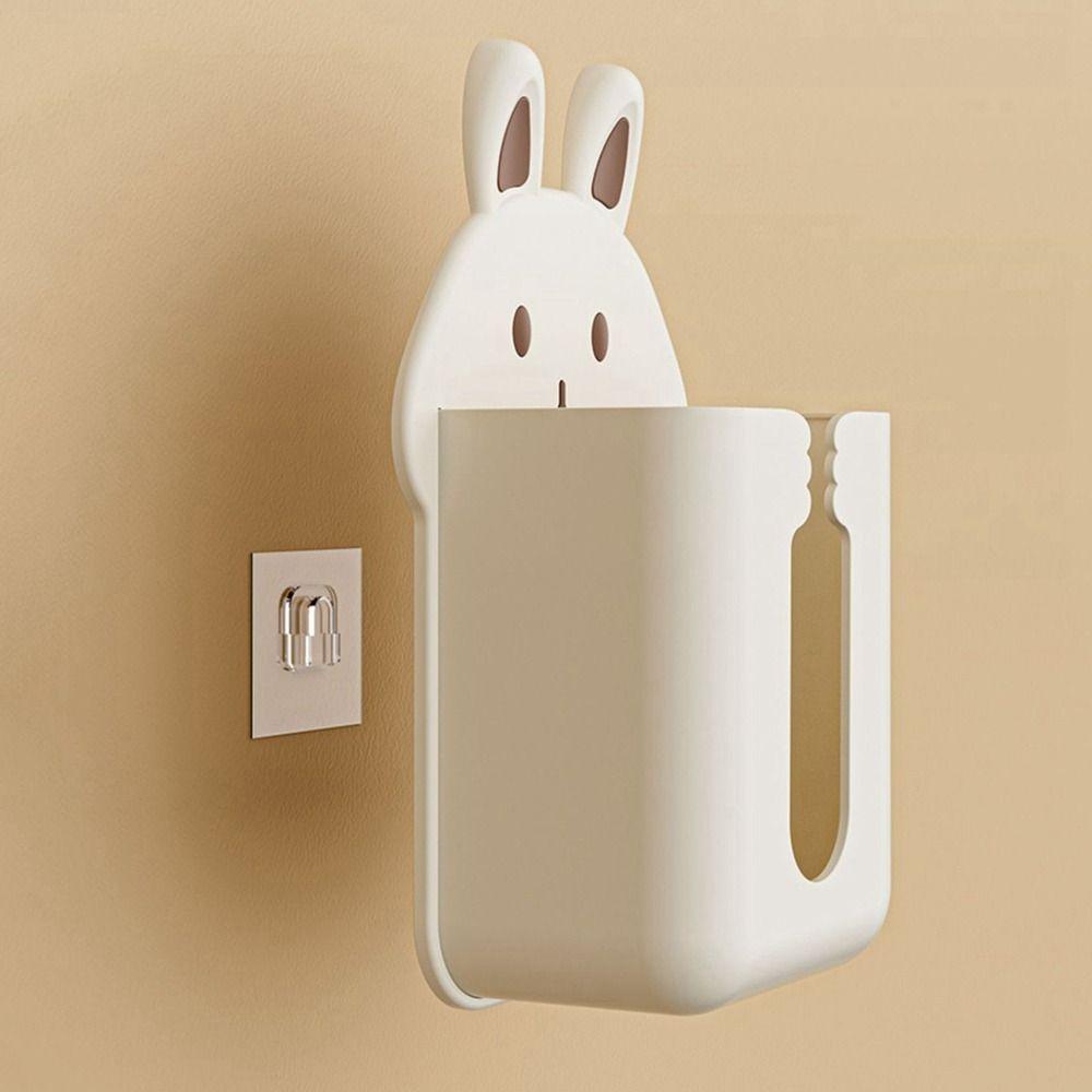 Настенный ящик для бумаги, прямоугольный ящик для хранения полотенец, коробка для салфеток с изображением кролика, кухня