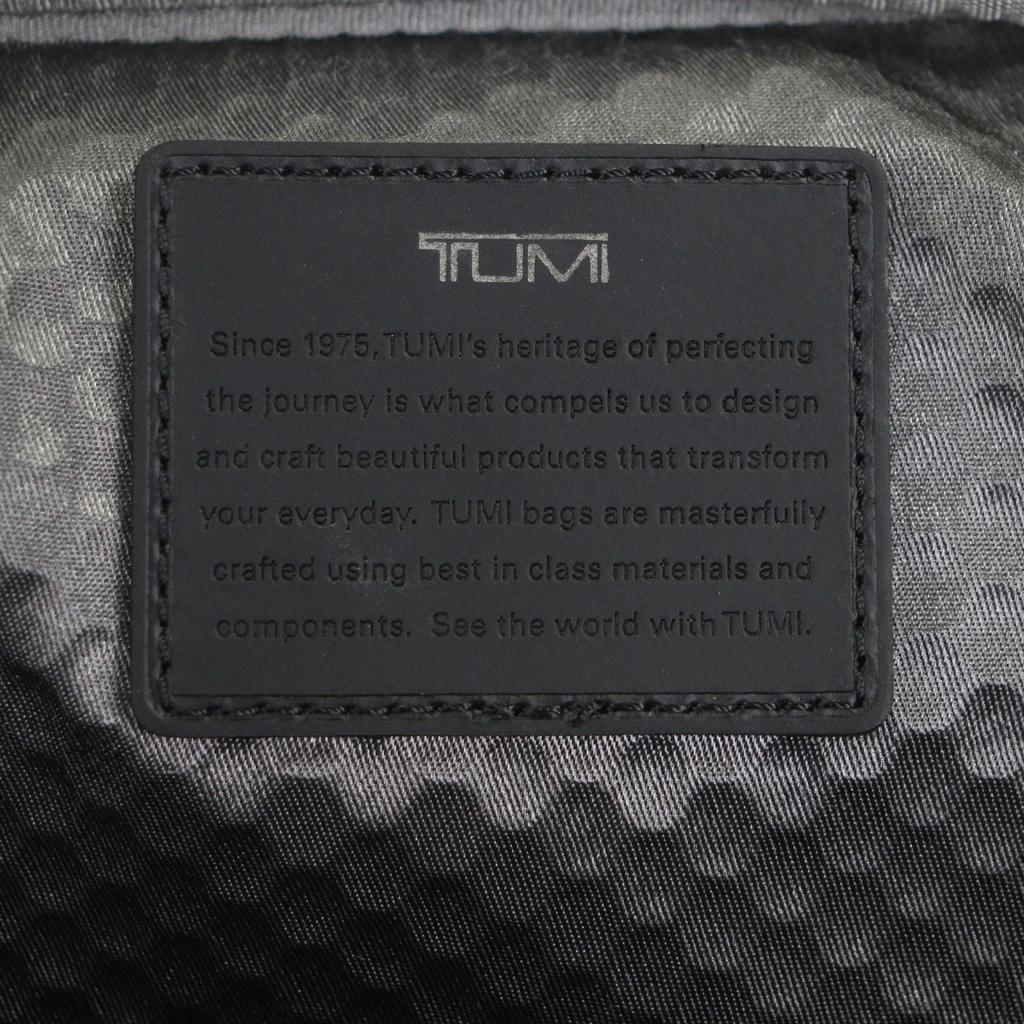 Great TUMI Briefcase BRAVO ALPHA Navy Nylon mens 232308NVY Used