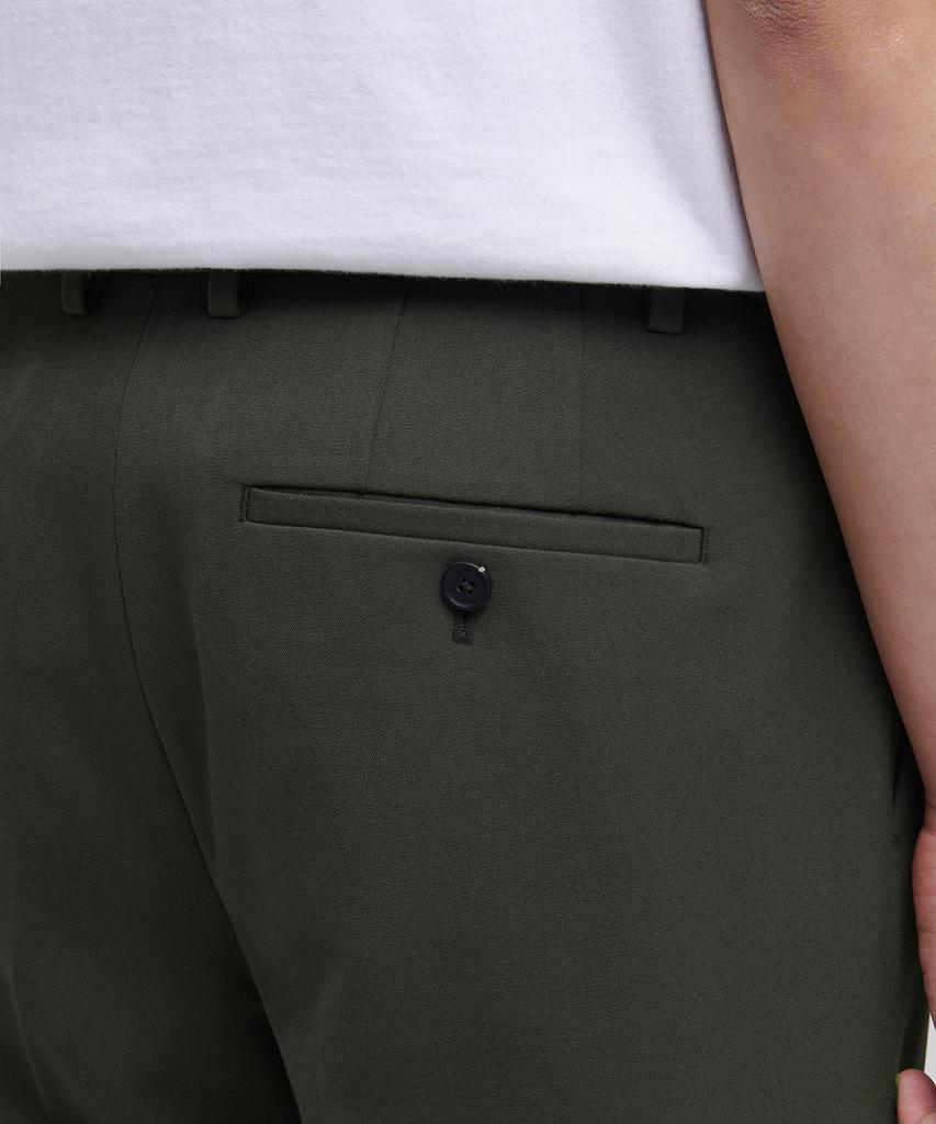 MUSINSA STANDARD Tapered Hidden Banding Length Slacks [Dusty Khaki]