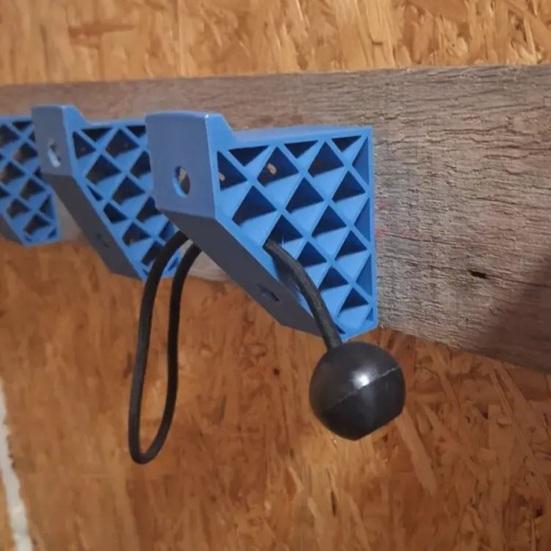 Настенная стойка для хранения лыж Сверхпрочная 3D-печать Дом Сарай Гараж Держатель для сноуборда Вешалка Кронштейн для хранения