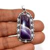 Lace Amethyst Pendant Natural Gemstone 925 Sterling Silver Handmade Pendant Gift For Her