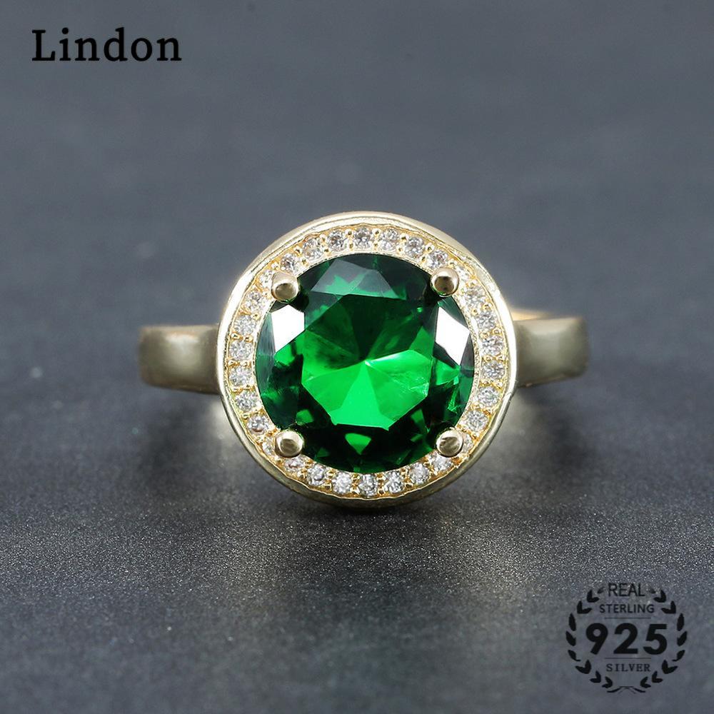 Классическое кольцо Lindon с цирконием, женские ювелирные изделия, свадебный подарок, вечеринка