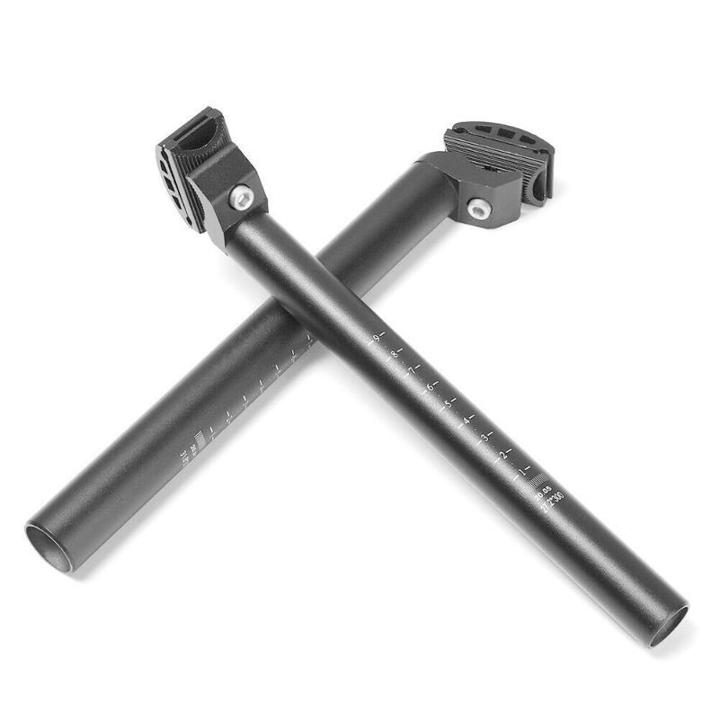 Shockproof Aluminum Alloy Bike Seatpost 300mm 25.4/27.2mm Fit for Road Foldable Bicycle Use