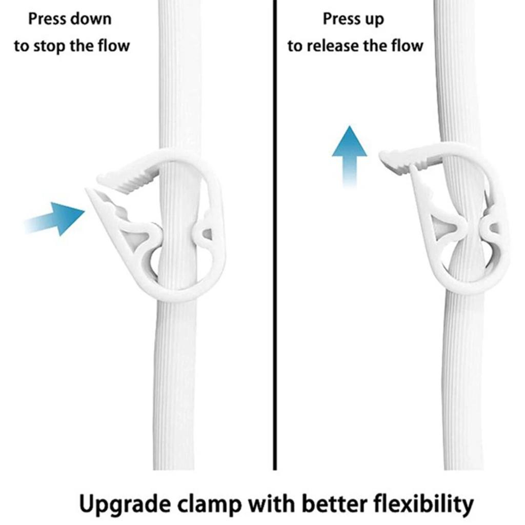 Enema Bag Kit Rubber Enema Cleaner  Includes 2L Hot Water Bottle 4.9ft Hose Controlled Water Flow Valve 2 Syringe Pipe Hook