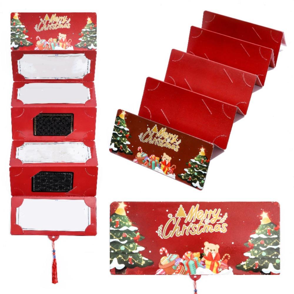 Lucky Folding Card Envelope Santa Claus Christmas Decorations Christmas Money Pocket Bag Christmas