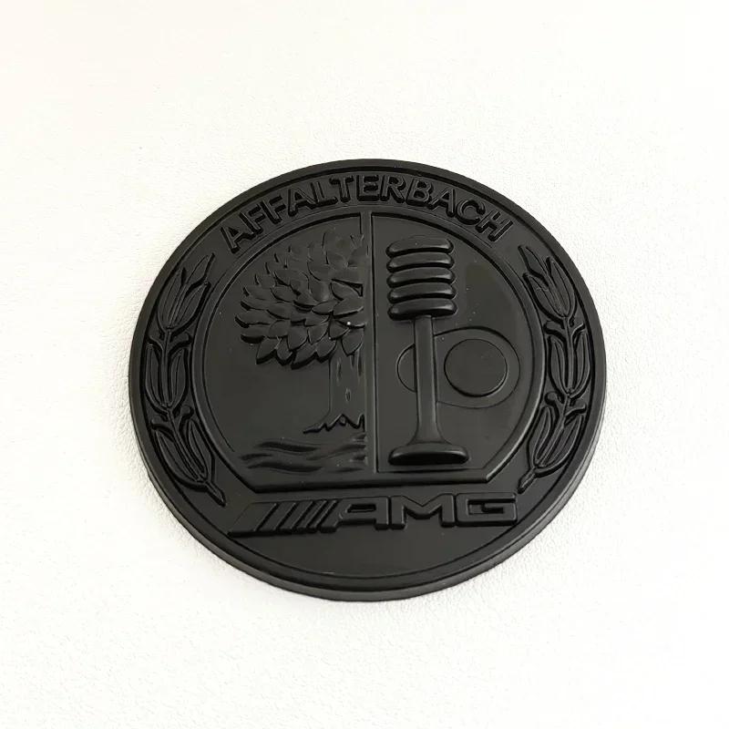 Автомобильная наклейка для Benz 6,5 см Логотип Яблоня Металлическая эмблема AMG Задняя стойка C Боковой значок для Mercedes Benz A C E GLA GLC GLE Sti