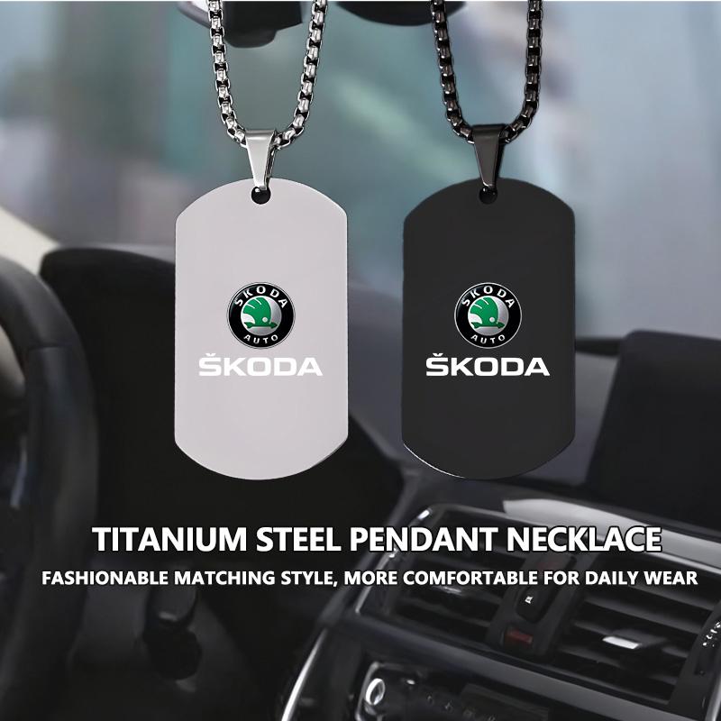 BAUS3 Car Interior Rearview Mirror Pendant Pendant Decorative Accessories For Skoda octavia a5 a4 mk1 2 fabia superb rapid mk3 yeti