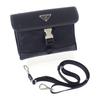 2ZH108_2DMH_F0002 Shoulder Bag Black Safiano/Nylon Women