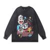American Retro Heavy Cotton Heavy Washed Old T-Shirt Base Top Autumn And Winter Men And Women