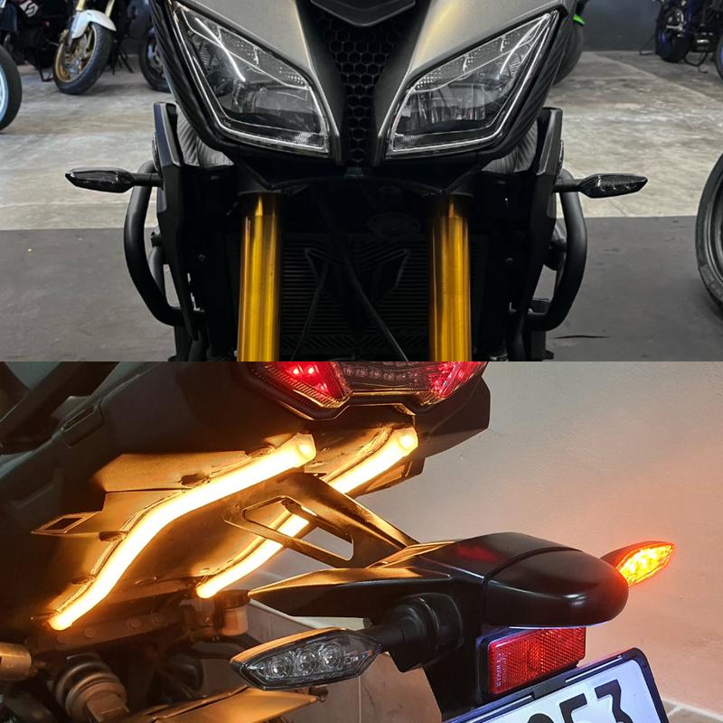 Светодиодный поворотник для YAMAHA MT07 MT09 FZ 16 250 FZ1 FZ8 Tenere 700 XSR Tracer 900 Аксессуары для мотоциклов Указатель поворота