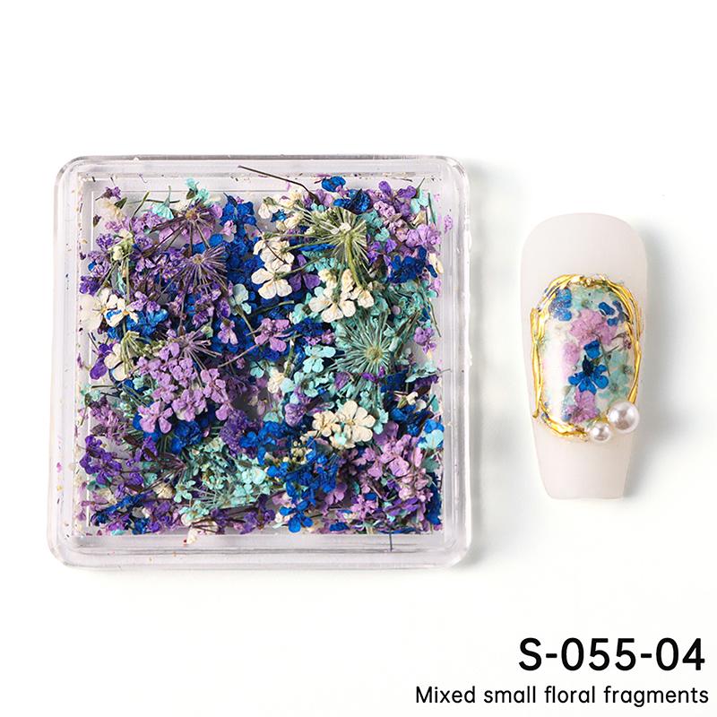 Нейл-арт DIY украшения в японском стиле гель сухоцвет для ногтей арт ювелирные изделия шармы цветок салон красоты украшение