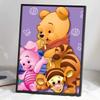 DIY Diamond Painting Winnie The Pooh Cross Stitch Kit Mosaic Art Diamond Painting Full Circle Diamond Home Decoration
