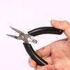 Stainless Steel Handle Anti-skid Jewelry Tool Pliers Handmade Make Sharp Nose Pliers For DIY Making Repair Accessories
