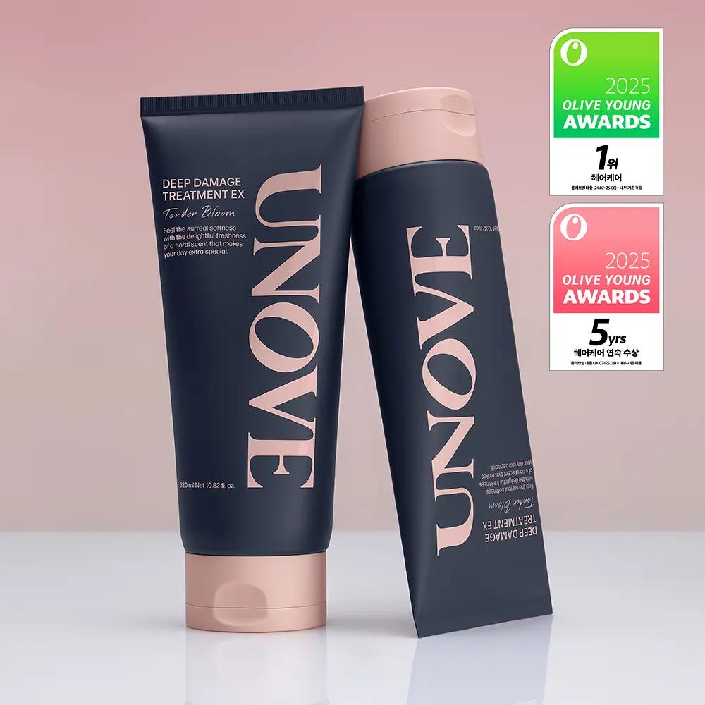 UNOVE Deep Damage Hair Treatment EX 320ml  Duo Set