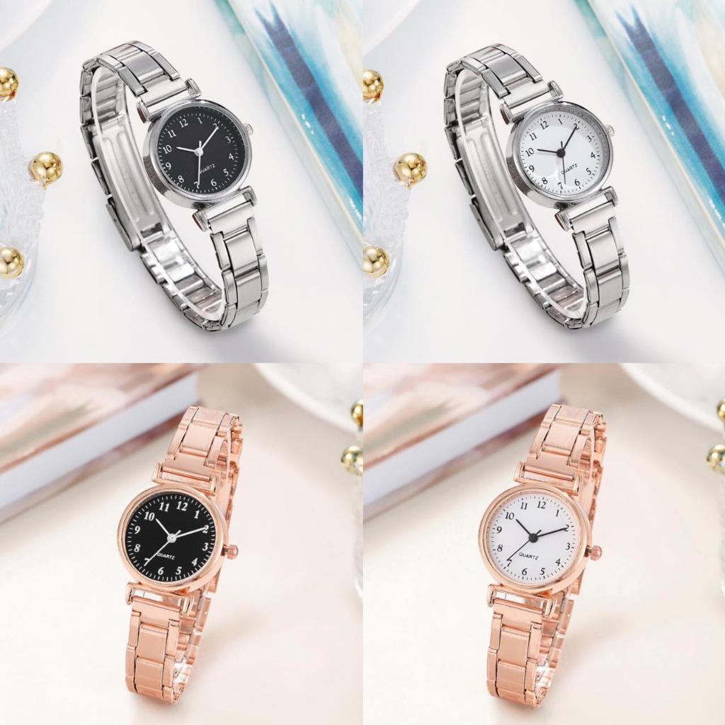 Элегантные женские часы с серебряным браслетом в виде бамбуковых звеньев - Простая, модная роскошь с маленьким циферблатом