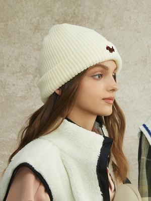 Осенне-зимняя шерстяная шапка для мужчин и женщин, теплая защита ушей, холодная шапка, однотонная вязаная шапка-пуловер