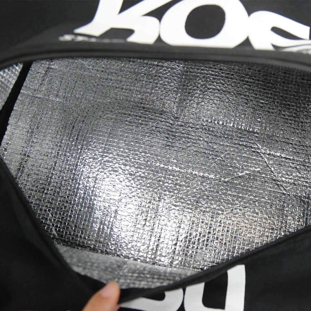 KOETSU Sealed Zipper Food Storage Bag Large Capacity Surfboard Insulated Bag Adjustable SUP Board Cooler Bag Kayak Accessories