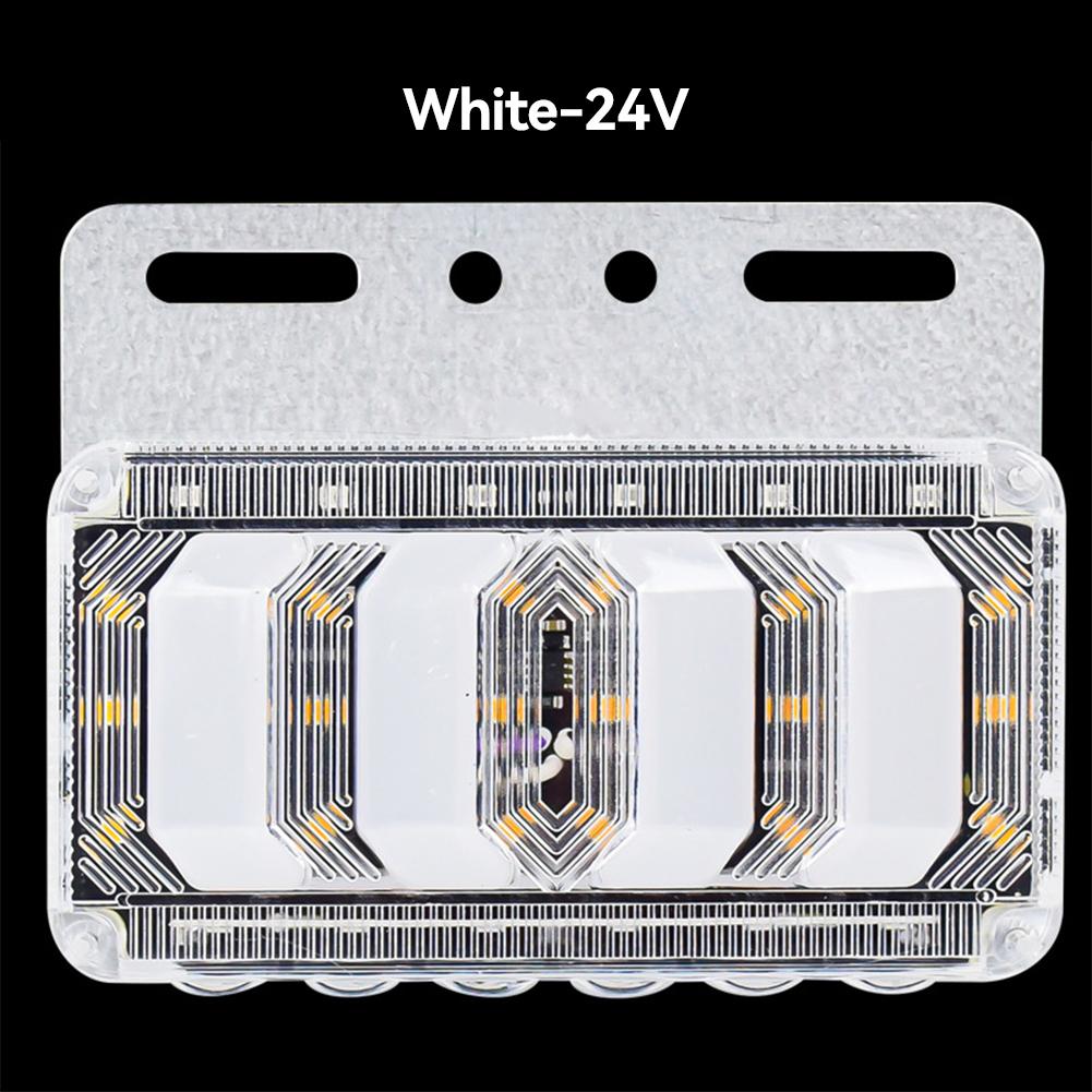 24 В водонепроницаемый светодиодный боковой габаритный фонарь для грузовика, прицепа, внедорожного тягача, автобуса, супер яркий