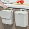 Настенный подвесной мусорный бак для кухни мусорный бак для двери шкафа мусорный бак для ванной с крышкой мусорный бак прилавок мусорные баки
