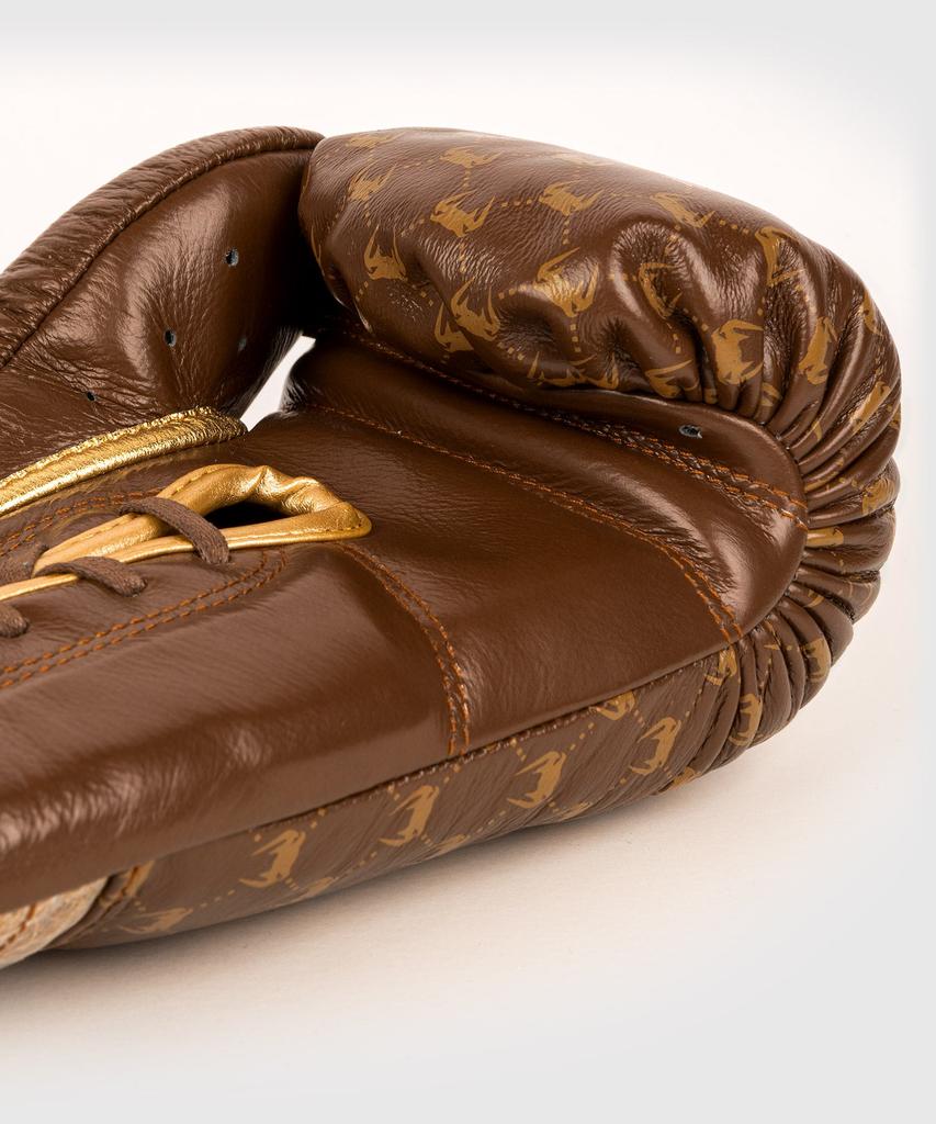 Боксерские Перчатки VENUM Coco Monogram Pro - Коричневый Гризли