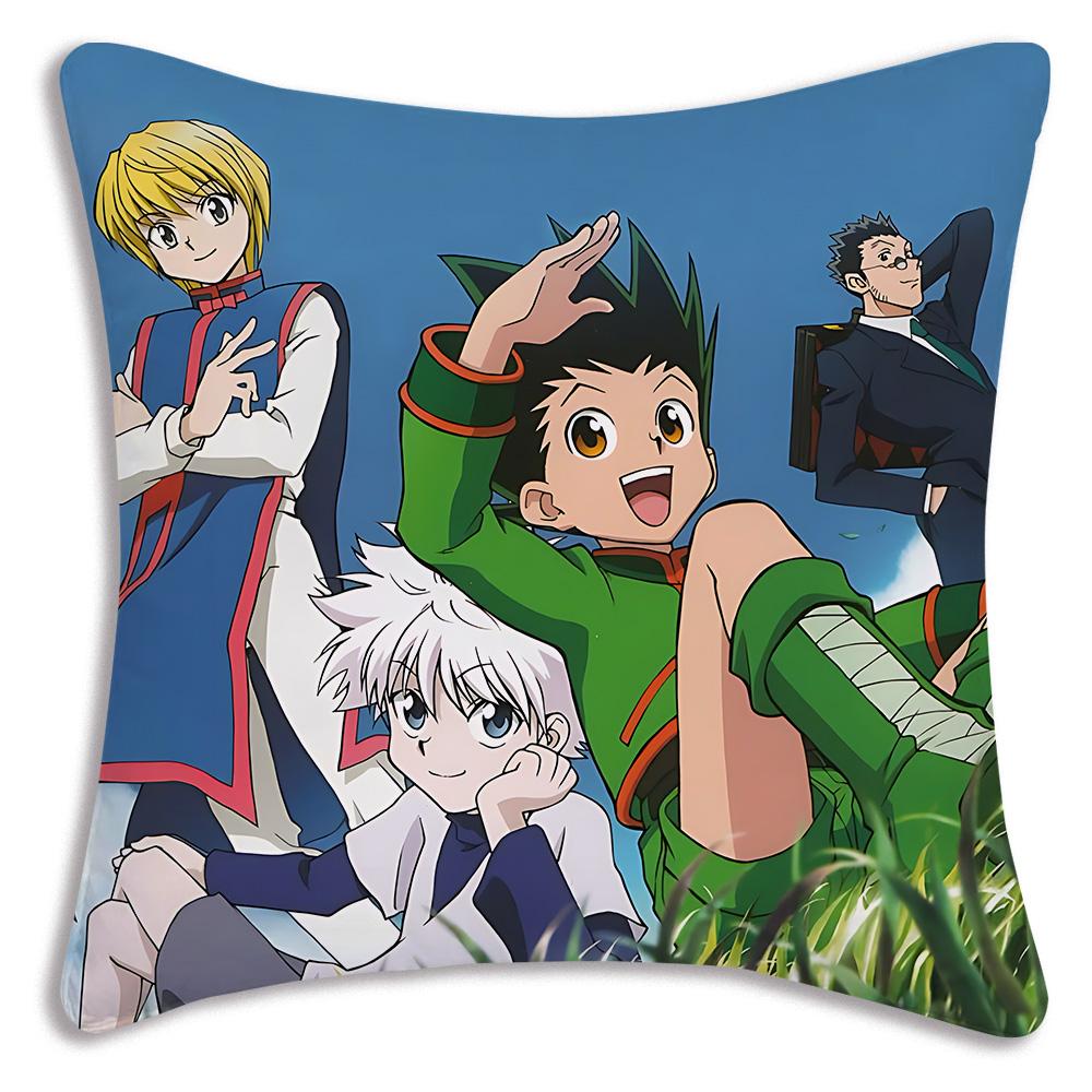Аниме Для h-Hunter X HunterS Наволочки Мультяшные Диван Декоративные Домашние Двусторонние Печать Короткий Плюш Милая Наволочка