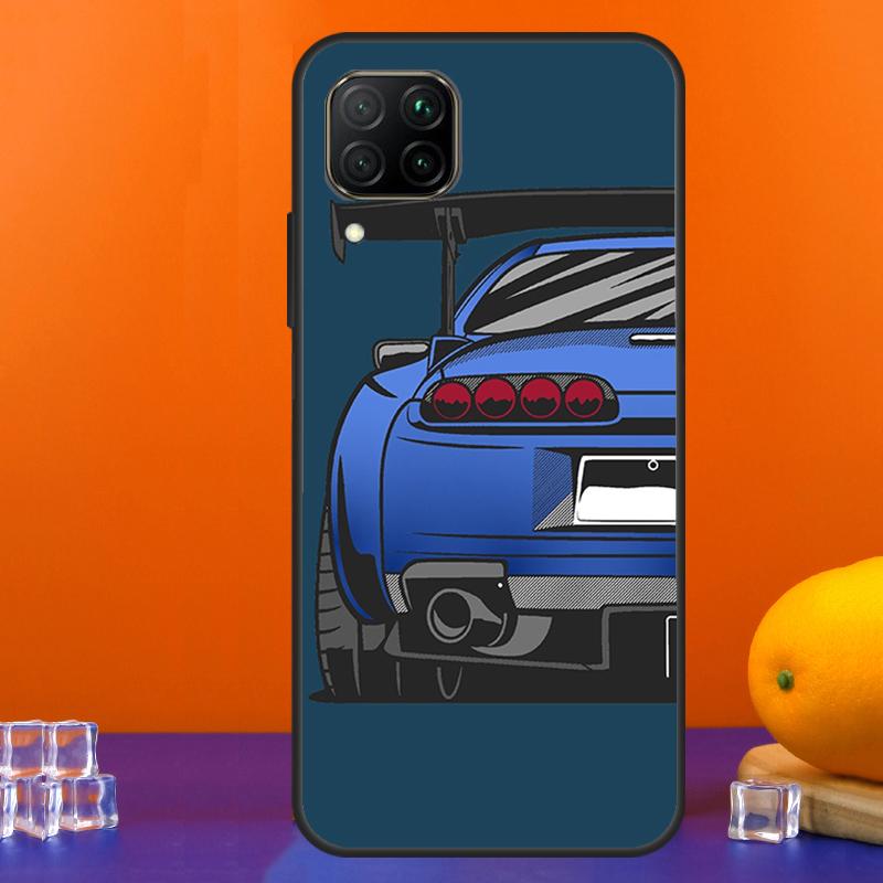 JDM COOL Car Cartoon For Huawei Nova 9 10 SE 5T 12i 12s 11i Y91 Y90 Y60 Y70 Y72 Y61 P60 Pro P20 P40 P30 Lite Case