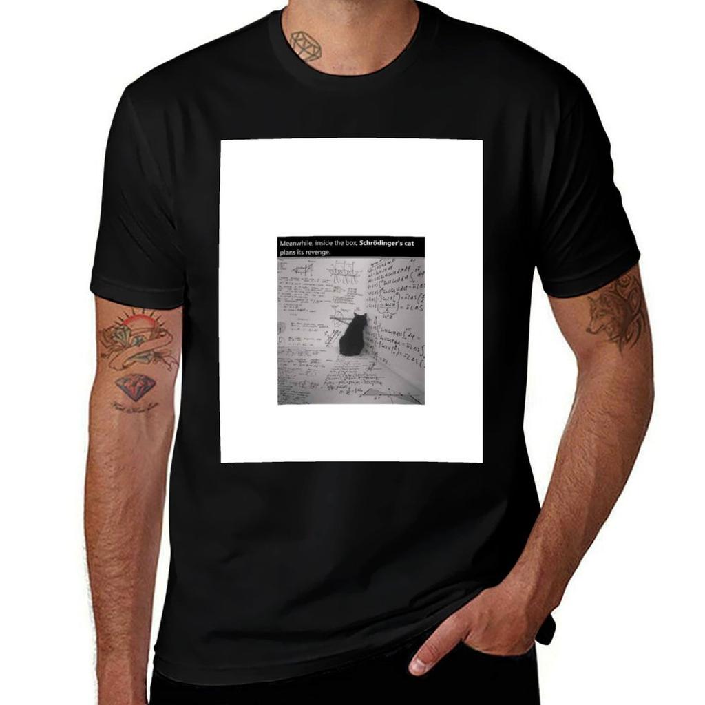 Revenge Of Schrodingers Cat Tshirt Festival Casual Short Sleeve