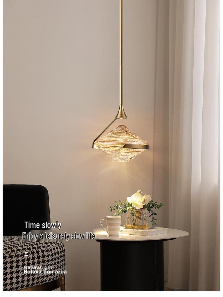 Minimalist Italian Glass Pendant Light for Home and Bars